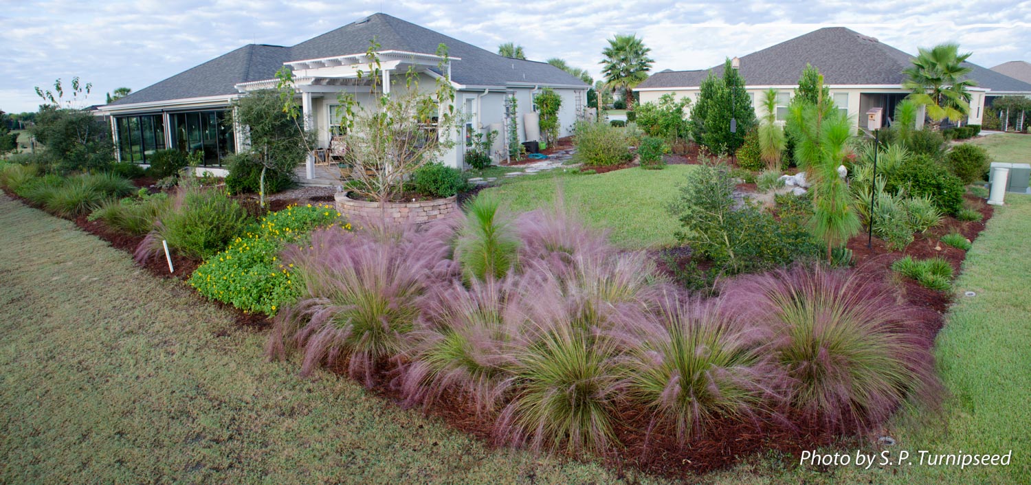 Residential after landscaping