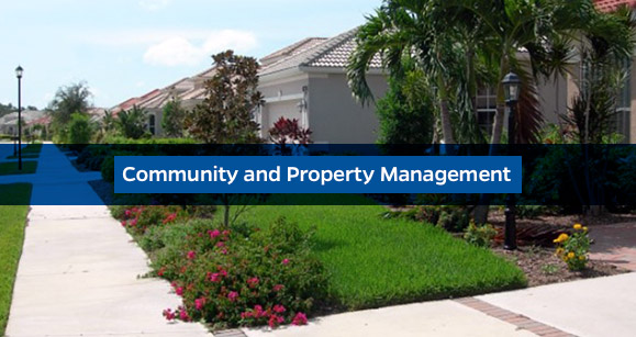 Community and Property Management navigation button